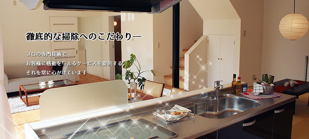 徹底的な掃除へのこだわり。プロの専門技術でお客さまに感動を与えるサービスを提供することを常に心がけています|ハウスクリーニングのソージスト